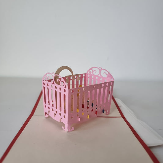 Baby Cot Pink