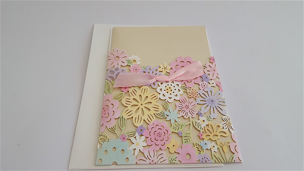 Wedding Invitation - Colourful Floral