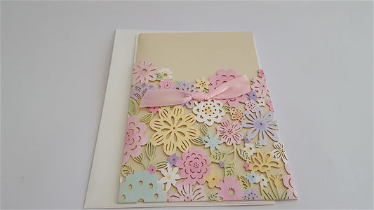 Wedding Invitation - Colourful Floral