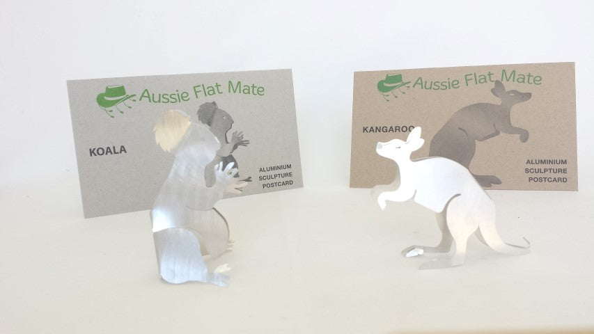 Australia Aluminium Postcard Koala