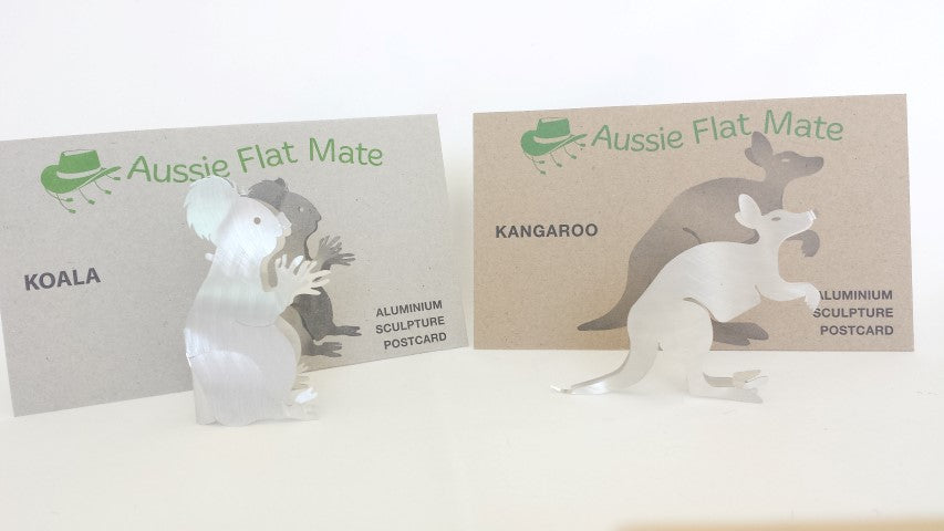 Australia Aluminium Postcard Koala